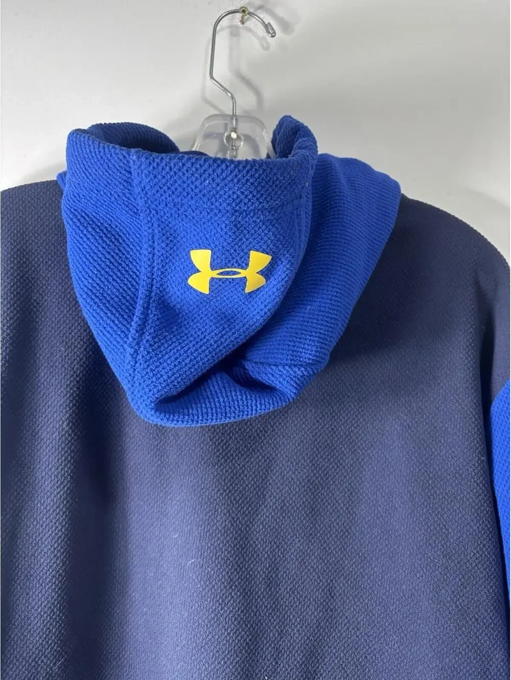 Under Armour SC30 Logo Hoodie Men's Extra Large Blue Sweatshirt Stephen Curry - Picture 12 of 15